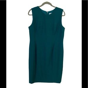 Kasper Emerald Green Dress size 12P